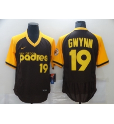 Men Nike Diego Padres Tony Gwynn 19 Brown Cool Base MLB Jersey Men Nike Diego Padres Tony Gwynn 19 Brown Cool Base MLB Jersey