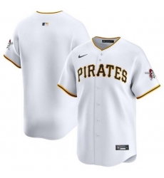 Men Pittsburgh Pirates Blank White Home Limited Stitched Baseball Jersey Men Pittsburgh Pirates Blank White Home Limited Stitched Baseball Jersey