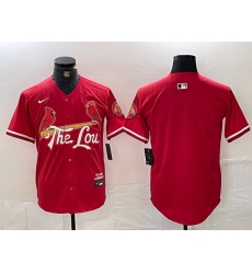 Men St Louis Cardinals Team Big Logo Red 2024 City Connect Limited Stitched Baseball Jerseys Men St Louis Cardinals Team Big Logo Red 2024 City Connect Limited Stitched Baseball Jerseys