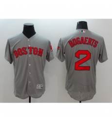 Men's Boston Red Sox #2 Xander Bogaerts Gray Replica Home Jersey Men's Boston Red Sox #2 Xander Bogaerts Gray Replica Home Jersey