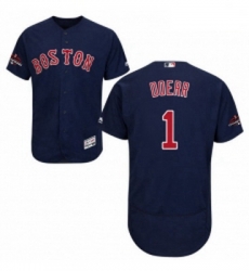 Mens Majestic Boston Red Sox 1 Bobby Doerr Navy Blue Alternate Flex Base Authentic Collection 2018 World Series Jersey Mens Majestic Boston Red Sox 1 Bobby Doerr Navy Blue Alternate Flex Base Authentic Collection 2018 World Series Jersey