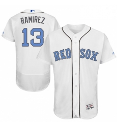 Mens Majestic Boston Red Sox 13 Hanley Ramirez Authentic White 2016 Fathers Day Fashion Flex Base MLB Jersey Mens Majestic Boston Red Sox 13 Hanley Ramirez Authentic White 2016 Fathers Day Fashion Flex Base MLB Jersey