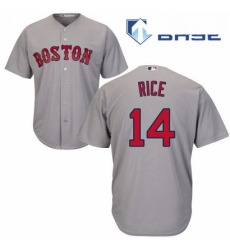 Mens Majestic Boston Red Sox 14 Jim Rice Replica Grey Road Cool Base MLB Jersey Mens Majestic Boston Red Sox 14 Jim Rice Replica Grey Road Cool Base MLB Jersey