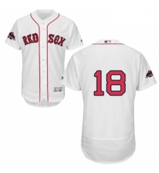 Mens Majestic Boston Red Sox 18 Mitch Moreland White Home Flex Base Authentic Collection 2018 World Series Jersey Mens Majestic Boston Red Sox 18 Mitch Moreland White Home Flex Base Authentic Collection 2018 World Series Jersey