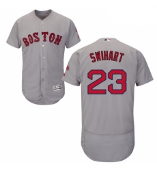 Mens Majestic Boston Red Sox 23 Blake Swihart Grey Road Flex Base Authentic Collection MLB Jersey Mens Majestic Boston Red Sox 23 Blake Swihart Grey Road Flex Base Authentic Collection MLB Jersey
