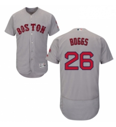 Mens Majestic Boston Red Sox 26 Wade Boggs Grey Road Flex Base Authentic Collection MLB Jersey Mens Majestic Boston Red Sox 26 Wade Boggs Grey Road Flex Base Authentic Collection MLB Jersey
