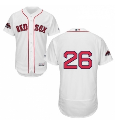 Mens Majestic Boston Red Sox 26 Wade Boggs White Home Flex Base Authentic Collection 2018 World Series Jersey Mens Majestic Boston Red Sox 26 Wade Boggs White Home Flex Base Authentic Collection 2018 World Series Jersey