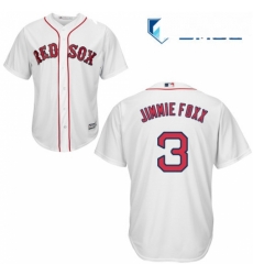 Mens Majestic Boston Red Sox 3 Jimmie Foxx Replica White Home Cool Base MLB Jersey Mens Majestic Boston Red Sox 3 Jimmie Foxx Replica White Home Cool Base MLB Jersey