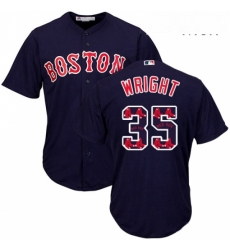 Mens Majestic Boston Red Sox 35 Steven Wright Authentic Navy Blue Team Logo Fashion Cool Base MLB Jersey Mens Majestic Boston Red Sox 35 Steven Wright Authentic Navy Blue Team Logo Fashion Cool Base MLB Jersey