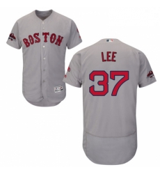Mens Majestic Boston Red Sox 37 Bill Lee Grey Road Flex Base Authentic Collection 2018 World Series Jersey Mens Majestic Boston Red Sox 37 Bill Lee Grey Road Flex Base Authentic Collection 2018 World Series Jersey
