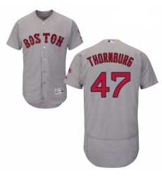 Mens Majestic Boston Red Sox 47 Tyler Thornburg Grey Flexbase Authentic Collection MLB Jersey Mens Majestic Boston Red Sox 47 Tyler Thornburg Grey Flexbase Authentic Collection MLB Jersey
