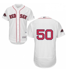 Mens Majestic Boston Red Sox 50 Mookie Betts White Home Flex Base Authentic Collection 2018 World Series Jersey Mens Majestic Boston Red Sox 50 Mookie Betts White Home Flex Base Authentic Collection 2018 World Series Jersey