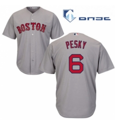 Mens Majestic Boston Red Sox 6 Johnny Pesky Replica Grey Road Cool Base MLB Jersey Mens Majestic Boston Red Sox 6 Johnny Pesky Replica Grey Road Cool Base MLB Jersey