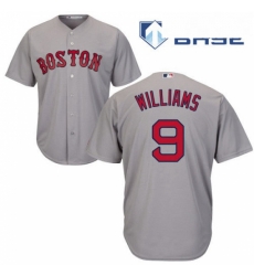 Mens Majestic Boston Red Sox 9 Ted Williams Replica Grey Road Cool Base MLB Jersey Mens Majestic Boston Red Sox 9 Ted Williams Replica Grey Road Cool Base MLB Jersey