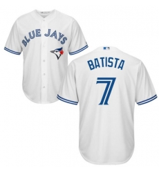 Men's Toronto White Jays Tony Batista #7 Majestic Royal Cool Base Stitched Jersey Men's Toronto White Jays Tony Batista #7 Majestic Royal Cool Base Stitched Jersey
