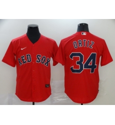 Red Sox 34 David Ortiz Red 2020 Nike Cool Base Jersey Red Sox 34 David Ortiz Red 2020 Nike Cool Base Jersey