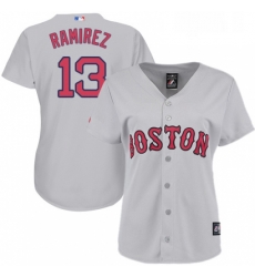 Womens Majestic Boston Red Sox 13 Hanley Ramirez Authentic Grey Road MLB Jersey Womens Majestic Boston Red Sox 13 Hanley Ramirez Authentic Grey Road MLB Jersey