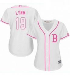 Womens Majestic Boston Red Sox 19 Fred Lynn Authentic White Fashion MLB Jersey Womens Majestic Boston Red Sox 19 Fred Lynn Authentic White Fashion MLB Jersey