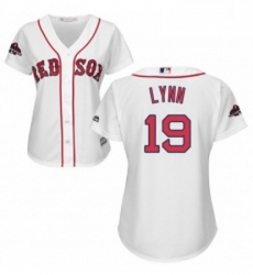 Womens Majestic Boston Red Sox 19 Fred Lynn Authentic White Home 2018 World Series Champions MLB Jersey Womens Majestic Boston Red Sox 19 Fred Lynn Authentic White Home 2018 World Series Champions MLB Jersey