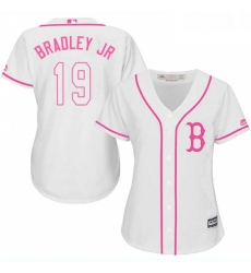 Womens Majestic Boston Red Sox 19 Jackie Bradley Jr Replica White Fashion MLB Jersey Womens Majestic Boston Red Sox 19 Jackie Bradley Jr Replica White Fashion MLB Jersey