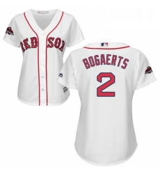Womens Majestic Boston Red Sox 2 Xander Bogaerts Authentic White Home 2018 World Series Champions MLB Jersey Womens Majestic Boston Red Sox 2 Xander Bogaerts Authentic White Home 2018 World Series Champions MLB Jersey