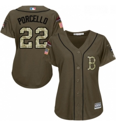 Womens Majestic Boston Red Sox 22 Rick Porcello Authentic Green Salute to Service 2018 World Series Champions MLB Jersey Womens Majestic Boston Red Sox 22 Rick Porcello Authentic Green Salute to Service 2018 World Series Champions MLB Jersey