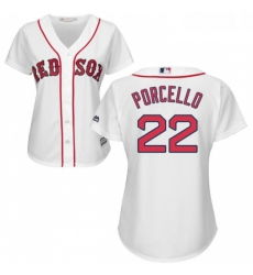 Womens Majestic Boston Red Sox 22 Rick Porcello Authentic White Home MLB Jersey Womens Majestic Boston Red Sox 22 Rick Porcello Authentic White Home MLB Jersey