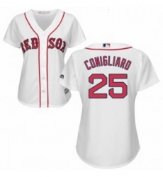 Womens Majestic Boston Red Sox 25 Tony Conigliaro Authentic White Home MLB Jersey Womens Majestic Boston Red Sox 25 Tony Conigliaro Authentic White Home MLB Jersey