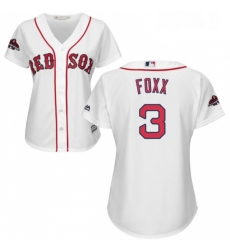 Womens Majestic Boston Red Sox 3 Jimmie Foxx Authentic White Home 2018 World Series Champions MLB Jersey Womens Majestic Boston Red Sox 3 Jimmie Foxx Authentic White Home 2018 World Series Champions MLB Jersey