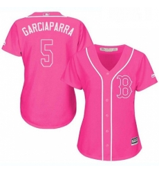 Womens Majestic Boston Red Sox 5 Nomar Garciaparra Replica Pink Fashion MLB Jersey Womens Majestic Boston Red Sox 5 Nomar Garciaparra Replica Pink Fashion MLB Jersey