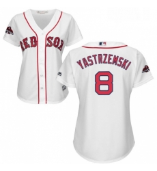 Womens Majestic Boston Red Sox 8 Carl Yastrzemski Authentic White Home 2018 World Series Champions MLB Jersey Womens Majestic Boston Red Sox 8 Carl Yastrzemski Authentic White Home 2018 World Series Champions MLB Jersey