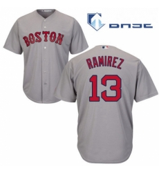Youth Majestic Boston Red Sox 13 Hanley Ramirez Replica Grey Road Cool Base MLB Jersey Youth Majestic Boston Red Sox 13 Hanley Ramirez Replica Grey Road Cool Base MLB Jersey