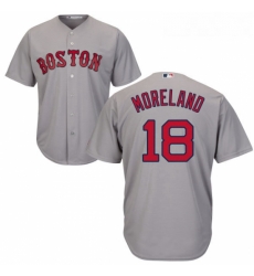 Youth Majestic Boston Red Sox 18 Mitch Moreland Replica Grey Road Cool Base MLB Jersey Youth Majestic Boston Red Sox 18 Mitch Moreland Replica Grey Road Cool Base MLB Jersey
