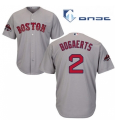 Youth Majestic Boston Red Sox 2 Xander Bogaerts Authentic Grey Road Cool Base 2018 World Series Champions MLB Jersey Youth Majestic Boston Red Sox 2 Xander Bogaerts Authentic Grey Road Cool Base 2018 World Series Champions MLB Jersey