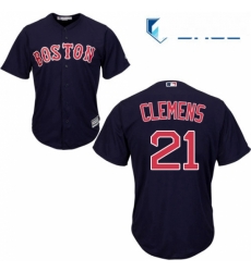 Youth Majestic Boston Red Sox 21 Roger Clemens Authentic Navy Blue Alternate Road Cool Base MLB Jersey Youth Majestic Boston Red Sox 21 Roger Clemens Authentic Navy Blue Alternate Road Cool Base MLB Jersey