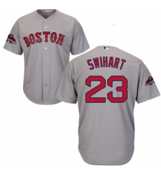 Youth Majestic Boston Red Sox 23 Blake Swihart Authentic Grey Road Cool Base 2018 World Series Champions MLB Jersey Youth Majestic Boston Red Sox 23 Blake Swihart Authentic Grey Road Cool Base 2018 World Series Champions MLB Jersey