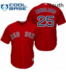 Youth Majestic Boston Red Sox 25 Tony Conigliaro Authentic Red Alternate Home Cool Base MLB Jersey Youth Majestic Boston Red Sox 25 Tony Conigliaro Authentic Red Alternate Home Cool Base MLB Jersey
