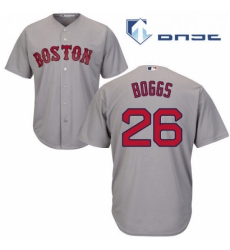 Youth Majestic Boston Red Sox 26 Wade Boggs Authentic Grey Road Cool Base MLB Jersey Youth Majestic Boston Red Sox 26 Wade Boggs Authentic Grey Road Cool Base MLB Jersey