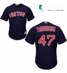 Youth Majestic Boston Red Sox 47 Tyler Thornburg Replica Navy Blue Alternate Road Cool Base MLB Jersey Youth Majestic Boston Red Sox 47 Tyler Thornburg Replica Navy Blue Alternate Road Cool Base MLB Jersey