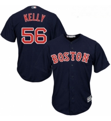 Youth Majestic Boston Red Sox 56 Joe Kelly Replica Navy Blue Alternate Road Cool Base MLB Jersey Youth Majestic Boston Red Sox 56 Joe Kelly Replica Navy Blue Alternate Road Cool Base MLB Jersey