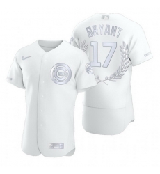 Cubs 17 Kris Bryant White Nike Flexbase Fashion Jersey Cubs 17 Kris Bryant White Nike Flexbase Fashion Jersey