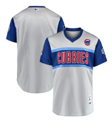Cubs Blank Gray 2019 MLB Little League Classic Team Jersey Cubs Blank Gray 2019 MLB Little League Classic Team Jersey