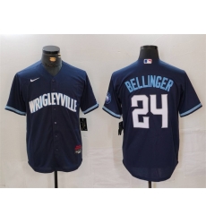 Men Chicago Cubs 24 Cody Bellinger Navy City Connect Cool Base Stitched Baseball Jersey Men Chicago Cubs 24 Cody Bellinger Navy City Connect Cool Base Stitched Baseball Jersey