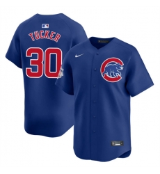 Men Chicago Cubs 30 Kyle Tucker Royal 2025 Limited Stitched Baseball Jersey Men Chicago Cubs 30 Kyle Tucker Royal 2025 Limited Stitched Baseball Jersey