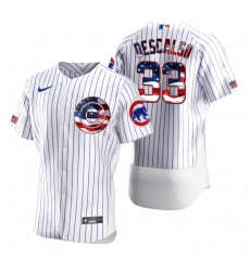 Men Chicago Cubs 33 Jim Adduci Men Nike White Fluttering USA Flag Limited Edition Flex Base MLB Jersey Men Chicago Cubs 33 Jim Adduci Men Nike White Fluttering USA Flag Limited Edition Flex Base MLB Jersey