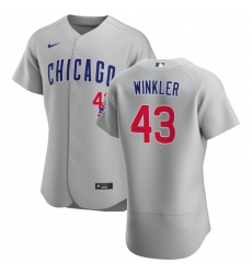 Men Chicago Cubs 43 Dan Winkler Men Nike Gray Road 2020 Flex Base Team Jersey Men Chicago Cubs 43 Dan Winkler Men Nike Gray Road 2020 Flex Base Team Jersey