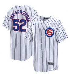 Men Chicago Cubs 52 Pete Crow Armstrong White 2024 Cool Base Stitched Baseball Jersey Men Chicago Cubs 52 Pete Crow Armstrong White 2024 Cool Base Stitched Baseball Jersey