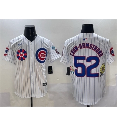 Men Chicago Cubs 52 Pete Crow Armstrong White 2025 Tokyo Series Limited Stitched Baseball Jersey Men Chicago Cubs 52 Pete Crow Armstrong White 2025 Tokyo Series Limited Stitched Baseball Jersey