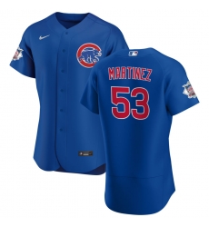Men Chicago Cubs 53 Jose Martinez Men Nike Royal Alternate 2020 Flex Base Player Jersey Men Chicago Cubs 53 Jose Martinez Men Nike Royal Alternate 2020 Flex Base Player Jersey