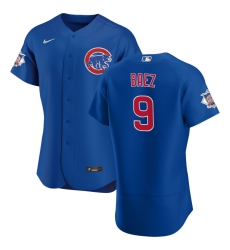 Men Chicago Cubs 9 Javier Baez Men Nike Royal Alternate 2020 Flex Base Player Jersey Men Chicago Cubs 9 Javier Baez Men Nike Royal Alternate 2020 Flex Base Player Jersey